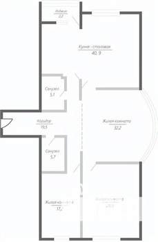 3-к квартира, строящийся дом, 150м2, 7/15 этаж