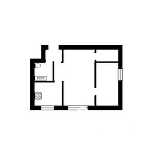 2-к квартира, вторичка, 46м2, 7/9 этаж