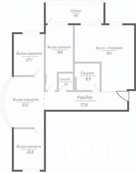 Фото квартиры на продажу (1)