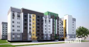 2-к квартира, строящийся дом, 69м2, 5/7 этаж