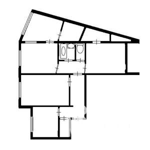 4-к квартира, вторичка, 80м2, 2/9 этаж