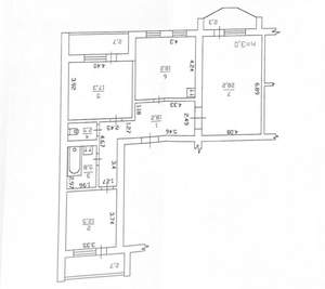 3-к квартира, вторичка, 110м2, 5/6 этаж