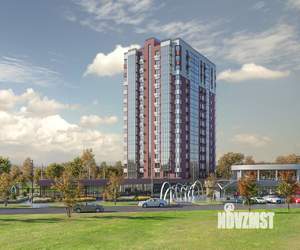 2-к квартира, строящийся дом, 44м2, 12/15 этаж