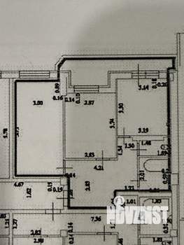 2-к квартира, вторичка, 56м2, 17/17 этаж